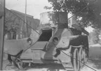 БТ-2 на улице в Полтаве возле архива